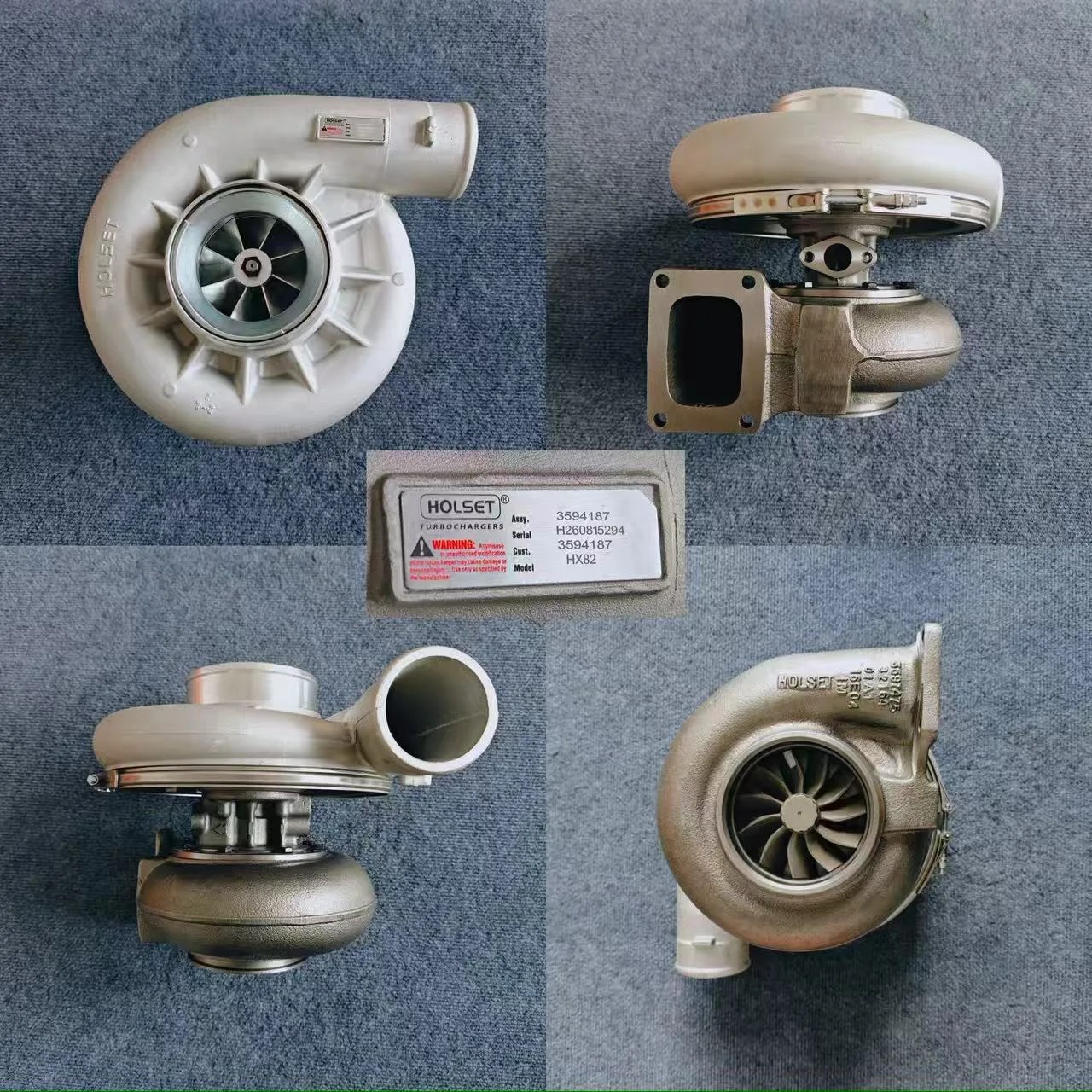 Турбина Cummins QSK60 HX82 3594184